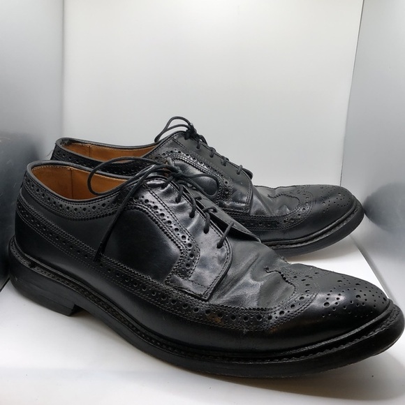 Allen Edmonds MacNeil Dress Shoes Wingtip Leather Black Discontinued Mens 8.5D main image 11